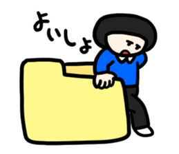 Goodbye, bobbed hair sticker #12339835