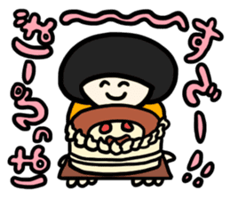 Goodbye, bobbed hair sticker #12339843