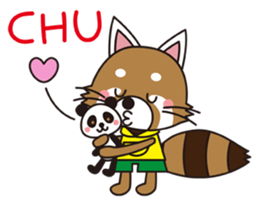 Lesser panda BOY 1 sticker #12339889