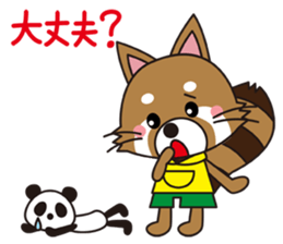 Lesser panda BOY 1 sticker #12339903