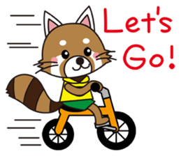 Lesser panda BOY 1 sticker #12339908