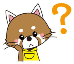 Lesser panda BOY 1 sticker #12339909