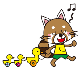 Lesser panda BOY 1 sticker #12339911