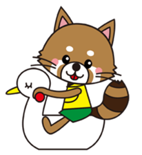 Lesser panda BOY 1 sticker #12339918