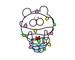 Third installment friends dedicated bear sticker #12340268