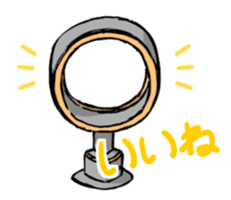 Feelings of consumer electronics sticker #12341157