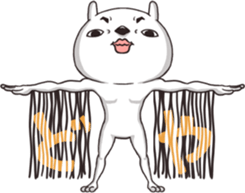 Rabbit Posing sticker #12341248