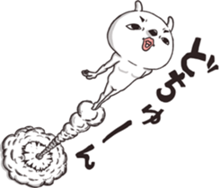 Rabbit Posing sticker #12341260