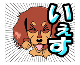 Friend of Dachshund sticker #12341599