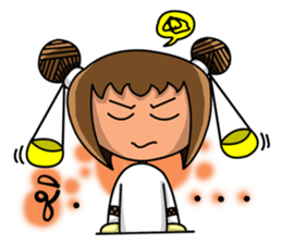 Libra Zodiac. sticker #12341663