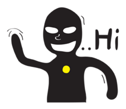 Shadow Funny Man sticker #12342110