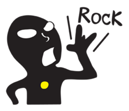 Shadow Funny Man sticker #12342128