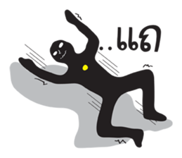 Shadow Funny Man sticker #12342136