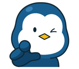 Cute Penguin Pody sticker #12342192