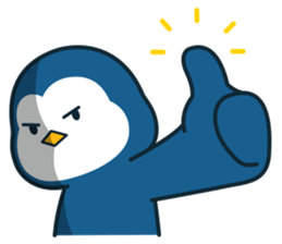 Cute Penguin Pody sticker #12342193