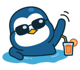 Cute Penguin Pody sticker #12342214