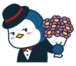 Cute Penguin Pody sticker #12342224