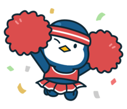 Cute Penguin Pody sticker #12342225