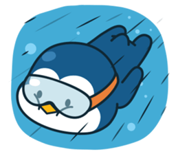 Cute Penguin Pody sticker #12342226