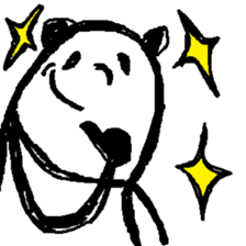 (Wordless)A Panda is so expressive2 sticker #12343471