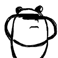 (Wordless)A Panda is so expressive2 sticker #12343472