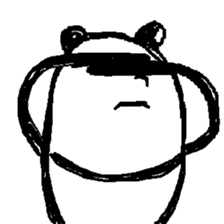 (Wordless)A Panda is so expressive2 sticker #12343472