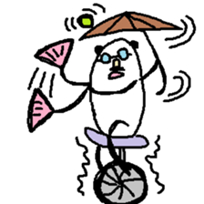 (Wordless)A Panda is so expressive2 sticker #12343480