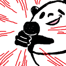 (Wordless)A Panda is so expressive2 sticker #12343504