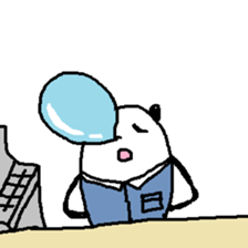 (Wordless)A Panda is so expressive2 sticker #12343508