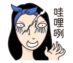 Lady Nana sticker #12344207