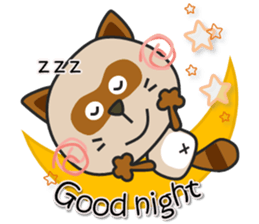 kacco's Raccoon-2(English) sticker #12344311