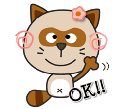 kacco's Raccoon-2(English) sticker #12344312