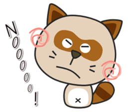 kacco's Raccoon-2(English) sticker #12344313