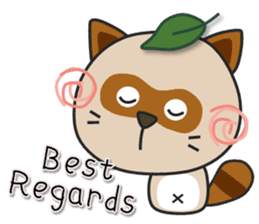 kacco's Raccoon-2(English) sticker #12344315