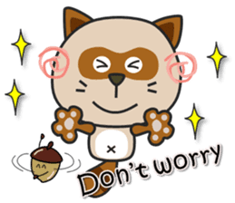 kacco's Raccoon-2(English) sticker #12344316