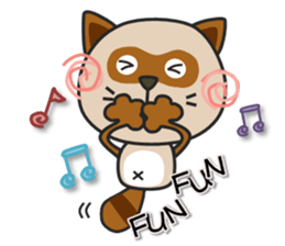 kacco's Raccoon-2(English) sticker #12344318