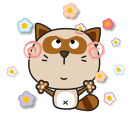 kacco's Raccoon-2(English) sticker #12344321