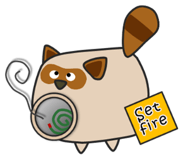 kacco's Raccoon-2(English) sticker #12344322