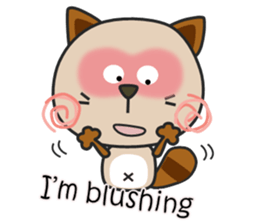 kacco's Raccoon-2(English) sticker #12344333