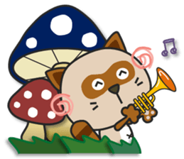 kacco's Raccoon-2(English) sticker #12344338