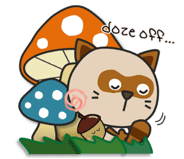 kacco's Raccoon-2(English) sticker #12344341