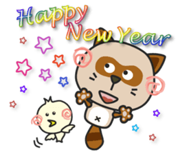 kacco's Raccoon-2(English) sticker #12344348