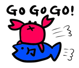 GO GO FISH FRIENDS sticker #12344490