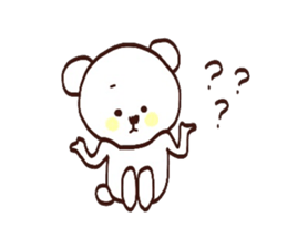 My bear Kumata sticker #12344640