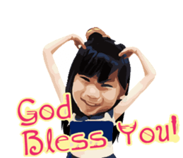 Joanne Cute Girl sticker #12345146