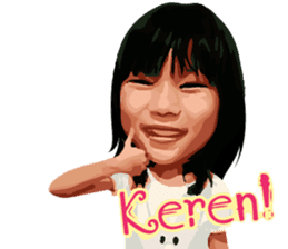 Joanne Cute Girl sticker #12345149