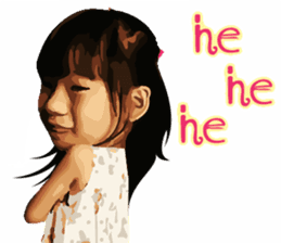 Joanne Cute Girl sticker #12345159