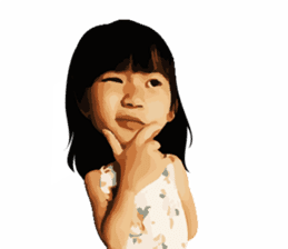 Joanne Cute Girl sticker #12345161