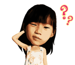 Joanne Cute Girl sticker #12345162