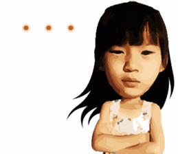 Joanne Cute Girl sticker #12345164